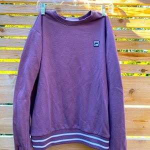 Fila Lavender Crew Sweatshirt W’s Large